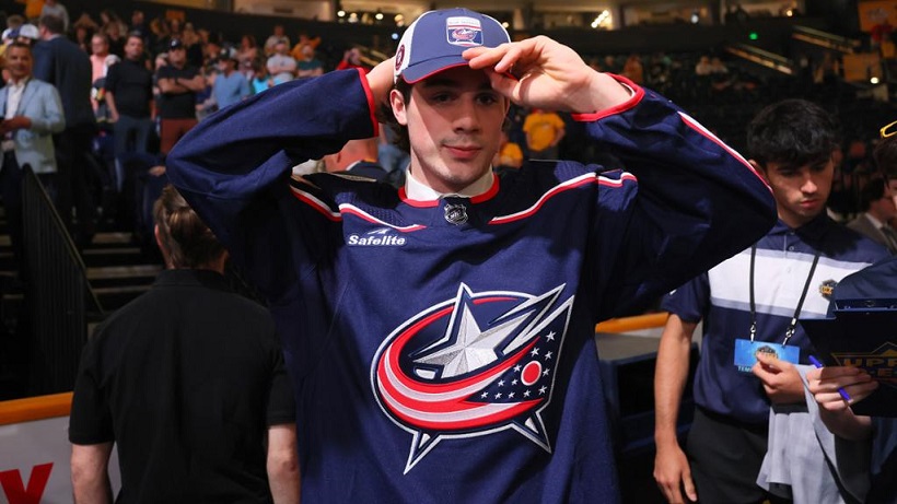 Columbus Blue Jackets-fans är angelägna om att Adam Fantilli ska byta franchiseförmögenhet